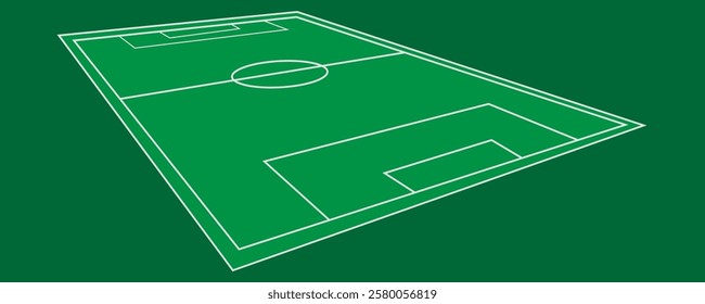 Football field liner icon, Football field  playground vector illustration, soccer design, Top view of football game field with  green background and white lines. soccer field. vector textures. eps10 