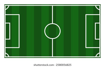 Football field liner icon, Football field  playground vector illustration, soccer design, Top view of football game field with  green background and white lines. soccer field. vector textures. eps10 