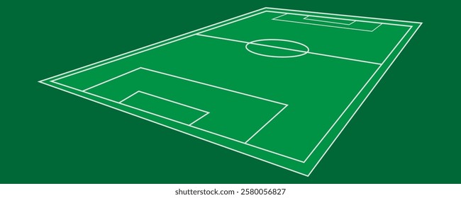 Football field liner icon, Football field  playground vector illustration, soccer design, Top view of football game field with  green background and white lines. soccer field. vector textures. eps10 