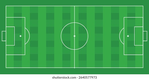 Football field. Football field lines style. Black field and stadium outline scheme on white background. eps10