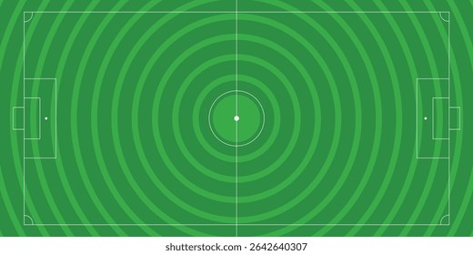 Campo de futebol. Estilo das linhas de campo de futebol. Campo preto e esquema de esboço do estádio no fundo branco eps10.