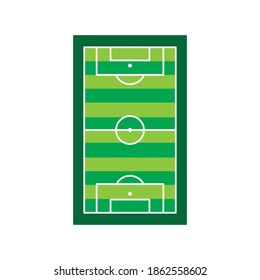 Football field logo icon vector template.