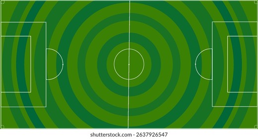 football field scheme european football field. vector illustration. eps 10 modern