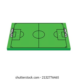 football field sketch and grass line