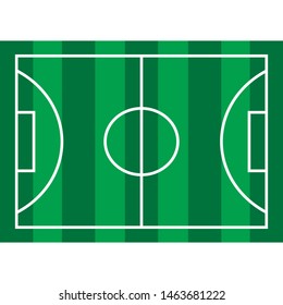 Football field or soccer field background. vector