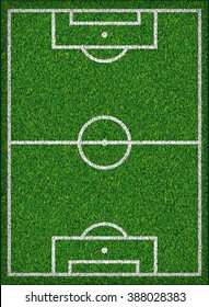Football field Soccer concept Vector illustration