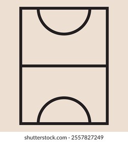 Football field sport icon, soccer game area sign, web template vector illustration . 333