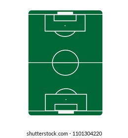 football field. tactical scheme