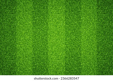 El césped verde de la textura del campo de fútbol. Vector