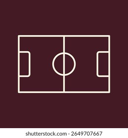 Futebol Campo moderno vetor arte design pragmático surpreendente colorido útil ilustration.eps
