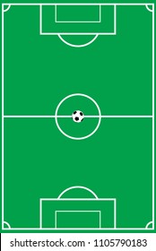 Football field vector