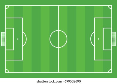 Football field vector