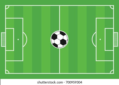 Football field vector