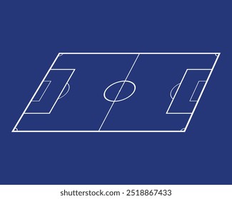 Football Fiels Vector Illustration Abstract Editable image