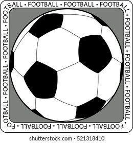 Football in the figure