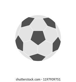 Football game ball vector sign.
