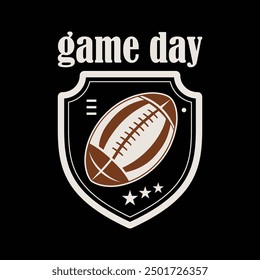 Football Game Day T shirt Design