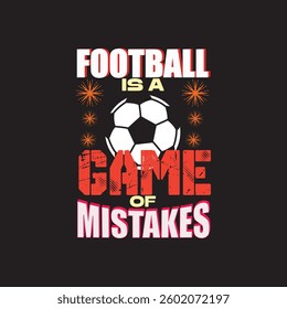 Football Game New T-Shirt Design