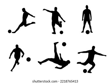 football game shadow flat vector design