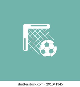 Football goal icon