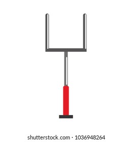 Football goal post symbol