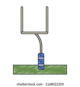 Football goal scorer scribble