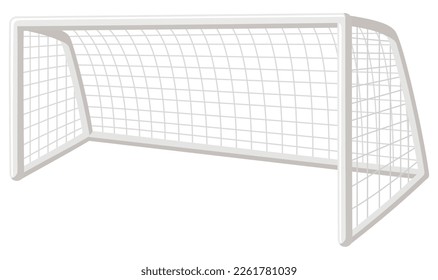 Football goal. Soccer Goal. Vector illustration. svg