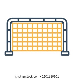 Football Goal Vector Icon which is suitable for commercial work and easily modify or edit it
