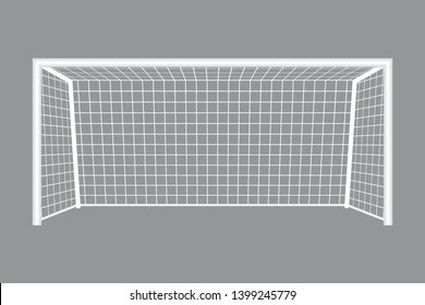 football goal post vector