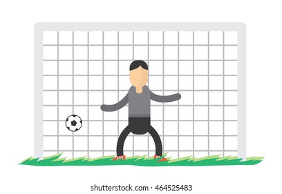 football goalkeeper