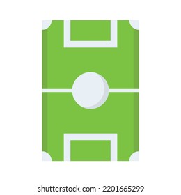 Football Ground Vector Icon which is suitable for commercial work and easily modify or edit it
