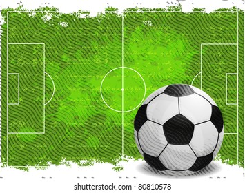 Football grunge background.