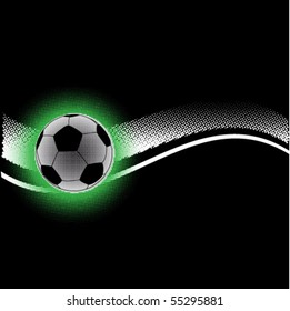 Football grunge banner