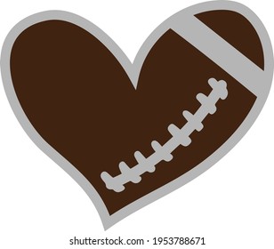 Football Heart - Football design