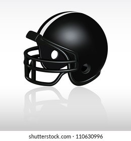 Football Helmet - Black