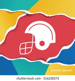football helmet icon