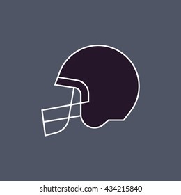 football helmet icon