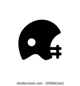 football helmet icon vector