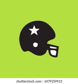 Football helmet sport icon symbols