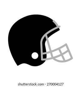 Football Helmet Vector Icon