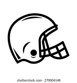 526 Football helmet side Stock Vectors, Images & Vector Art | Shutterstock