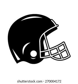 Football Helmet Vector Icon