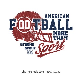 Football Helmet vector illustration