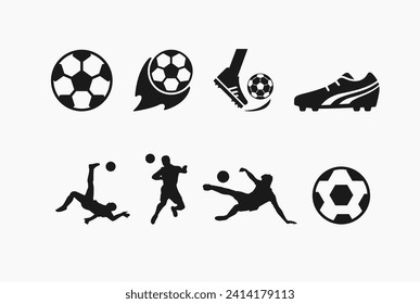 Football icon, ball, fireball, illustration
