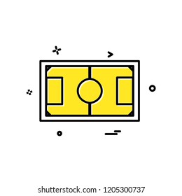 Football icon design vector