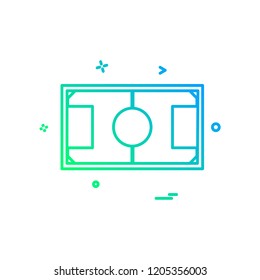Football icon design vector