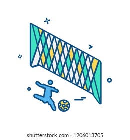 Football icon design vector