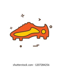 Football icon design vector