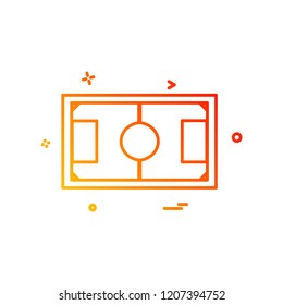 Football icon design vector