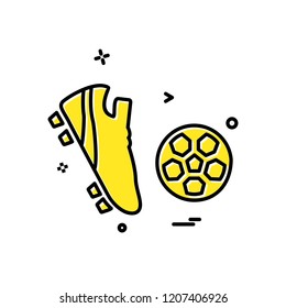 Football icon design vector